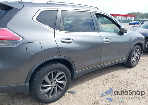2015 Nissan Rogue Sl from USA, damaged, VIN 5N1AT2MV8FC851365